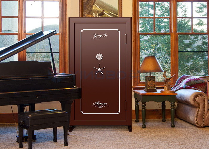 36 Guns Heavy Gun Safe Box Anti Theft With Fireproof Gun Safes