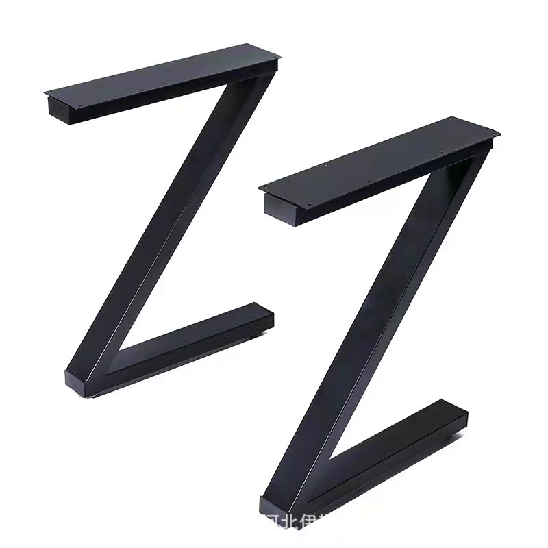 Minimalistic Desk Furniture Leg To be customize for Black / White / Brass Dining Room