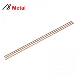 China ECM Electrodes Tungsten Alloy Products Copper Tungsten Round Bar on sale