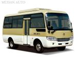 2+2 Layout Medium Bus 30 Seater Coach , Star Type Passenger Coach Bus