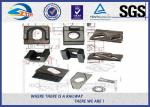 Sole Steel Plate Weldable Upper Clip With Rubber Nose , Plain Q235 Carbon Steel
