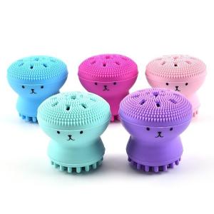 Wholesale Softly Silicone Manual Multi Function Massage Exfoliator face washing brush from china suppliers