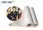 30 Meters Length Inkjet Cotton Canvas 360gsm Matte Finish Pigment Dye Ink