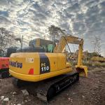 Secondhand Komatsu Digger PC110 Used 11ton Small Type Crawler Excavator