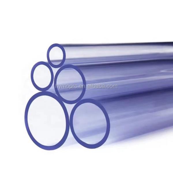 PN10 Transparent PVC Pipe for Water Supply Manufactured by Standard ASTM/DIN