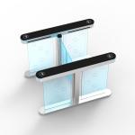 Speed Turnstile Gate Customizable Face Recognition Detector Led Cylinder For