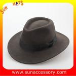 Vintage hot sale mid brim hats wholesale for ladies,100% Australia wool felt