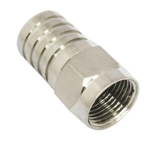 RG6 Crimp On Coaxial Cable Connector, Compression Type TV Branch Distributor