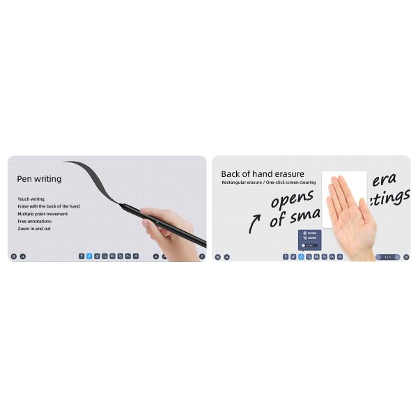 75" Smart Board Interactive Whiteboard Touch Screen Flat Panel for Office 5275E