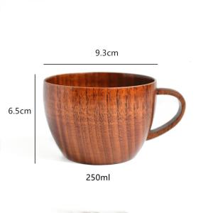 Wholesale Coffee Wooden Drinking Cups 220ml 260ml Multi Style Jujube Wood Insulated from china suppliers
