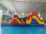 Commercial Grade PVC Tarpaulin Giant Inflatable Obstacle Courses Inflatable Fun