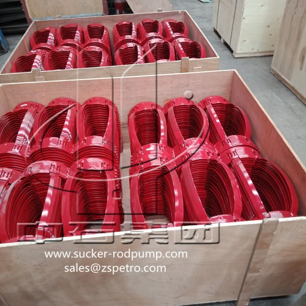 Double Crest Hinged Non Welded Casing Centralizer