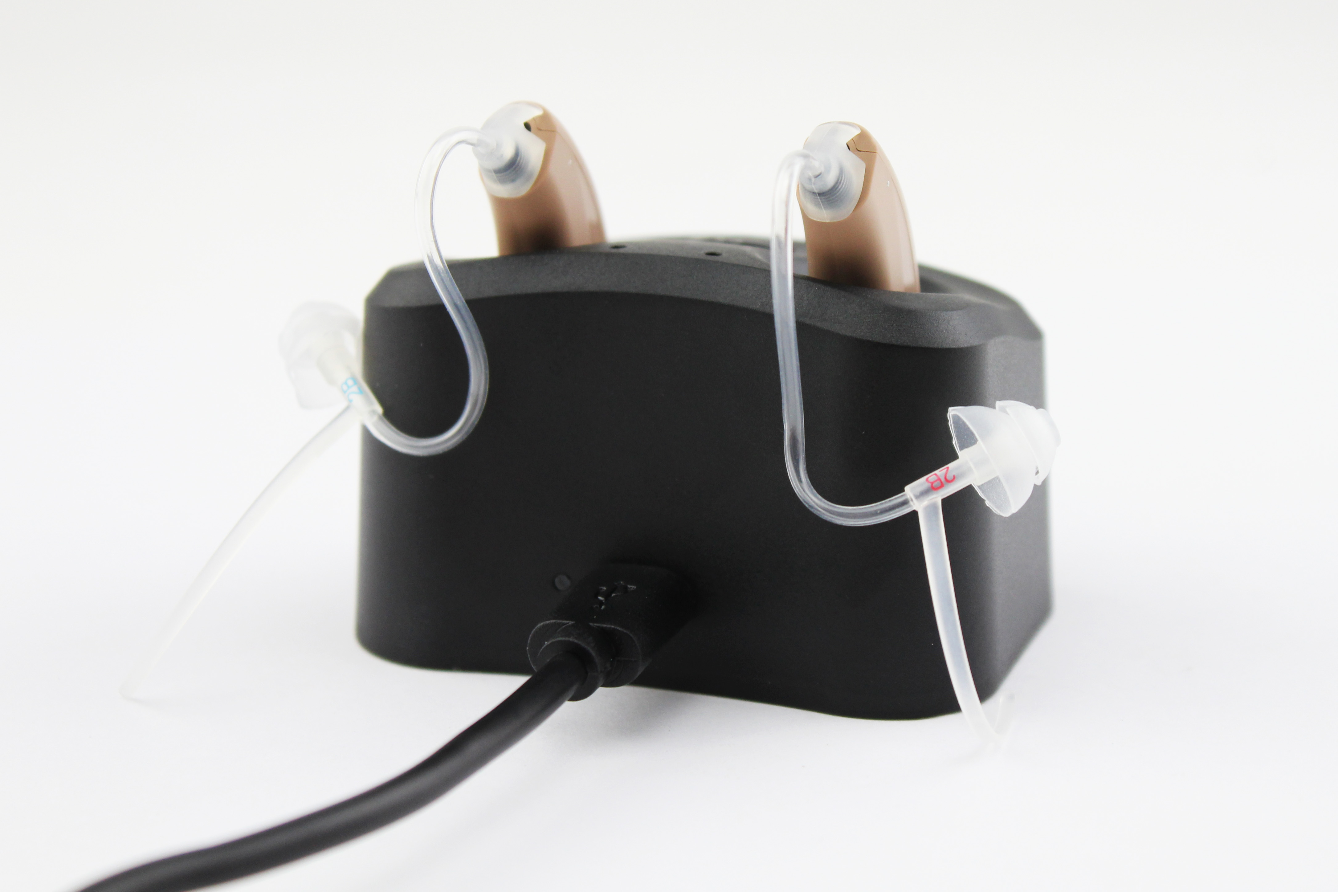 Rechargeable Digital Hearing Aids With Noise Cancelling
