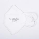 White disposable kn95 folding type face masks (600pcs /carton)