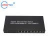 Buy cheap 10/100/1000Mbps 8port RJ45+1port SFP/SC fiber ethernet media converter switch from wholesalers