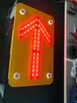800*400*10mm ISO9001 LED Arrow Sign Board