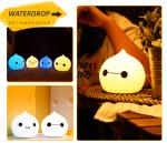 6000K Bedroom LED Night Light , AAA battery Waterdrop Table Lamp