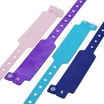 Factory Diretct Selling Disposable Customizable Wristband Neon Plastic Vinyl PVC
