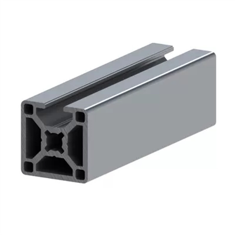 6063 6060 T6 Aluminium Industrial Profile High Hardness Rail Transit