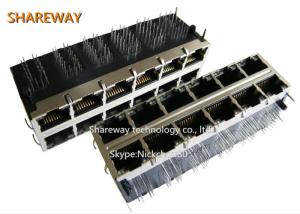 Wholesale Multi Port RJ45 Modular Jack JC0-3022NL 90.6X28.24X28.7mm For Mobile Data Acquisition from china suppliers