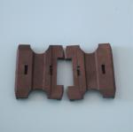 Santex Stenter Compactor Machinery Spare Parts Sliding Pads Carbon Peek Material