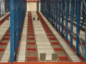 Wholesale Adjustable Selective live pallet storage gravity flow shelving for Production assembly line from china suppliers