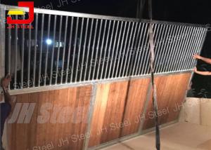 Wholesale Stainless Bamboo Boxes Container Horse Stable Stalls Prefabricated Side Panels from china suppliers