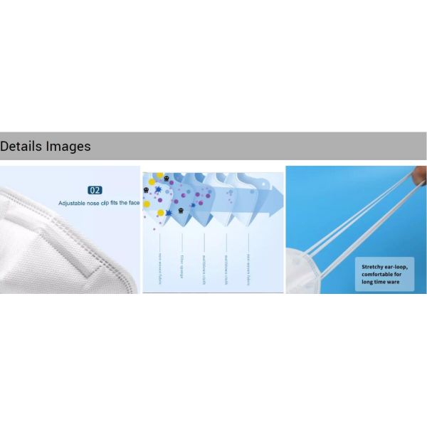 5 Layer 15.8*10.8cm Disposable Surgical Masks