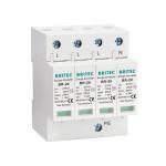 CE 20kA 4P Din Rail Class C Surge Protection Device Surge Arrester