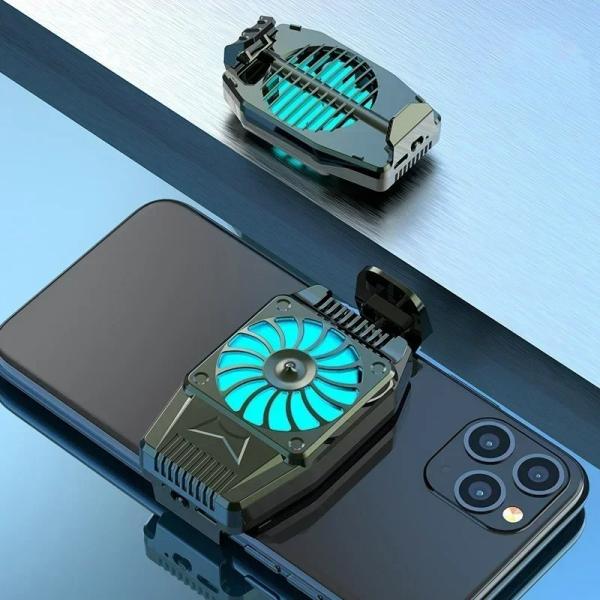 H15 Mobile Phone Back-clip Air-cooled Game Cooler Turbo Hurricane Cooling Fan