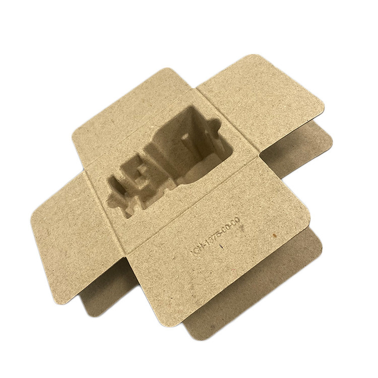 Ecofriendly Molded Pulp Containers Dry Press Technique Waterproof