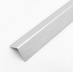 Brushed Anodized 3 Sided Aluminum Corner Guard Protectors 90 Degree Edge Profile