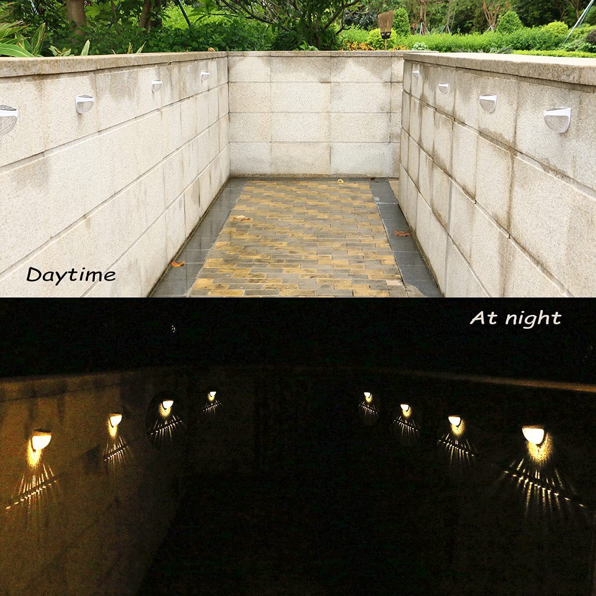 Light Color Options Step Lights for Deck Fence Yard Patio Wall Pool Stair Step Bal