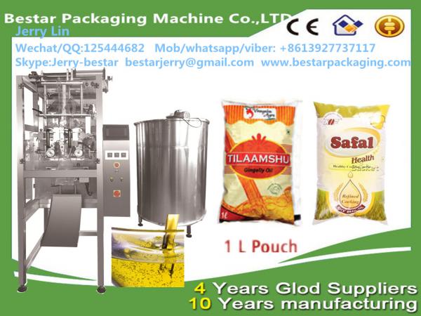 Quality Bestar sealing machine for sweet, ketchup packing bags, machine food packaging from 50ml to 2000ml edible oil,liquid for sale