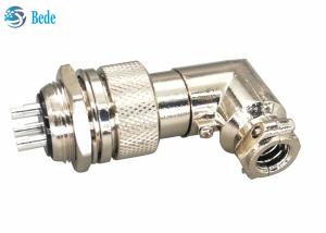 Wholesale GX 20 Elbow Aviation Connector Plug Panel Mounting Connectors 90 Degrees Female And Male Kits from china suppliers