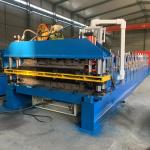 0.3-0.7mm Thickness Steel Double Layer Roll Forming Machine Tr20 Tr40 Trapezoida