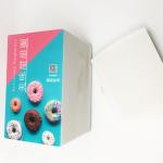 White 3.5mm Printable Non Toxic Food Package Box For Pizza Take And Go