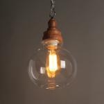 Cut glass pendant light for indoor Coffe Bar Shop Lighting Fixtures (WH-GP-19)