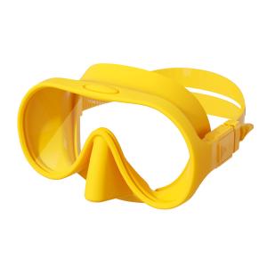 Wholesale Tempered Glass Snorkel Gear Set Low Volume Mirrored Frameless Snorkel Mask from china suppliers