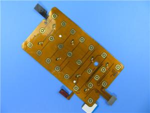 Wholesale Polyimide Stiffener 2 Oz Copper 4 Layer Flex PCB Reducing the volume from china suppliers