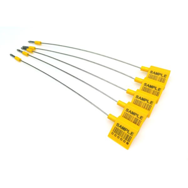 250*27.5*12.4 mm Fixed Length Cable Security Seal with 2.8 KN Tensile Strength and ABS Material