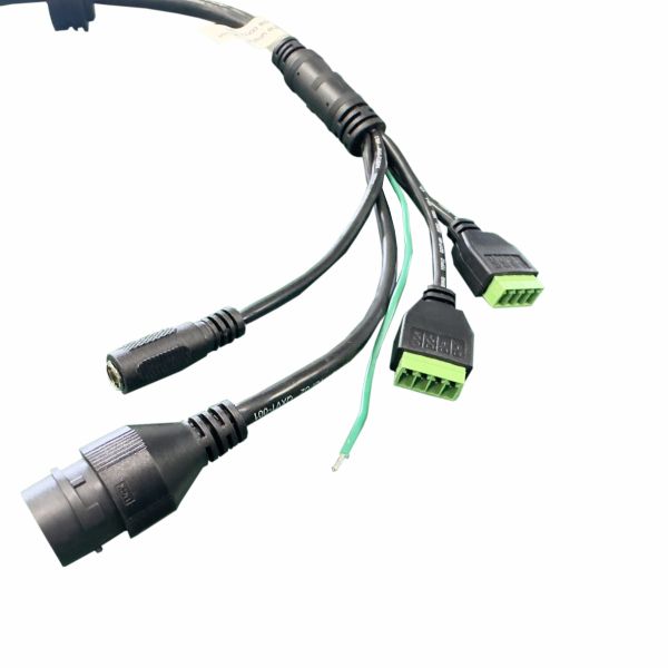 Outdoor Copper IP Camera Cable PVC Jacket RJ45F Connector Weatherproof 130mm Length 010