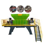 Scrap Metal Electric Motor Shredder Machine Car Engine Block Shredder