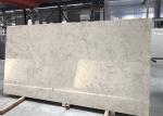 Bathroom Vanitytop White Quartz Stone , Solid Color Quartz Countertops