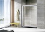 Sliding Door Bathroom Shower Enclosure , Rectangular Frameless Shower Room