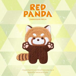 Wholesale No-Sew Raccoon Fabric Stickers – Kid-Friendly &amp; Durable Iron-On Patches for DIY Style!​ from china suppliers