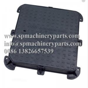 Brand New Cheap OEM Lockable EN124 C250 Cast Iron Square Hinged Grating / Cover Make In China