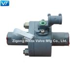 300lb Full Bore And Reduced Bore Ball Valve 1x3/4 Inch ASTM A105N