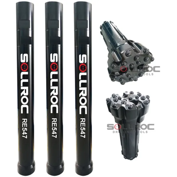 DTH Reverse Circulation RC Hammer for Maximum Material Recovery with No Cross Contamination and Handles Injection of Water Foam Oil and Polymers