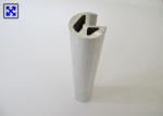 Custom Hollow Bar Extruded Aluminum Profiles ISO Compliant For Machinery